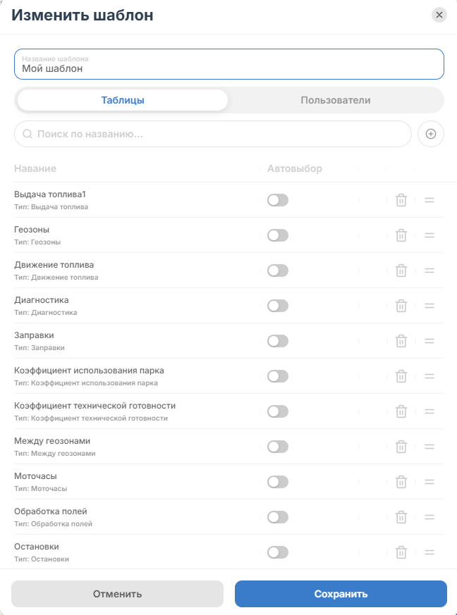 Активировать автовыбор таблиц (в этом случае таблицы будут автоматически выбрана при запросе…